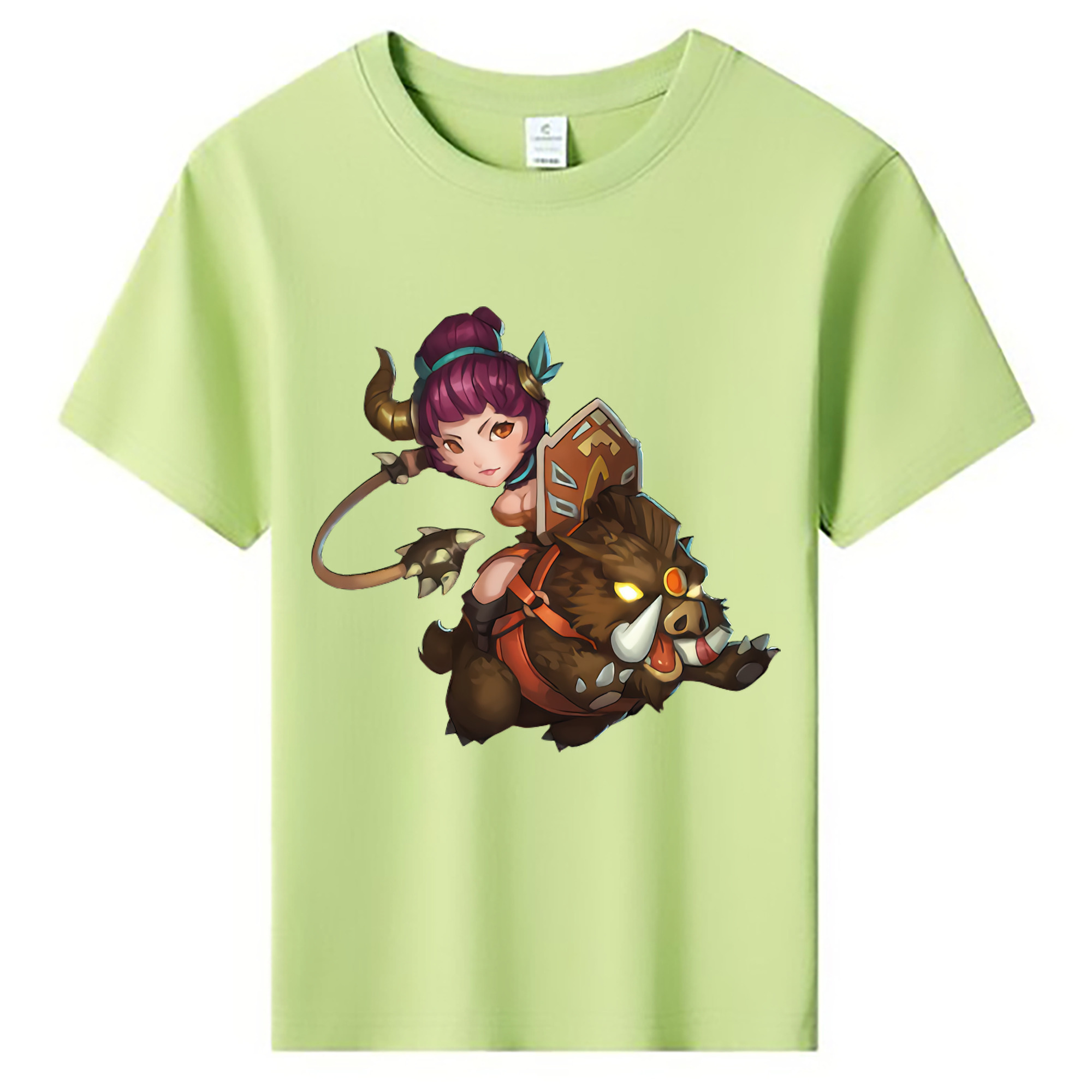 （画像用） リーグ・オブ・レジェンド League of Legends LOL 綿100％キッズTシャツ（フロントプリント）